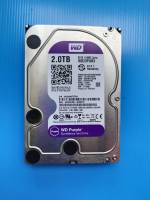 ็HDD (ฮาร์ดดิสก์ 3.5") WD Purple 2TB 3.5"  มือสองใช้งานได้ปรกติ