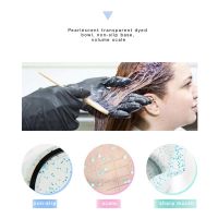 ☌ Dye Hair Brush Coloring Bowl Mixing Tint for Hair Hairdressing Pro Salon Tools Bleach Comb Applicator Styling Accessories