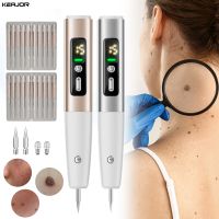 ZZOOI Skin Tag Mole Remover for Dark Spots Laser Plasma Pen Electric Blemish Wart Remover lcd Freckle Eliminator Black Dots Removal