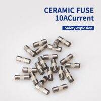 10/20 Pcs Ceramic Fuse for Multimeter Instrument 600mA 10A Ceramic British Plug Fuse Practical Accessories