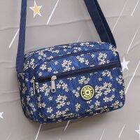 【Hot Sale】 Oxford cloth bag floral crossbody all-match ins fashion waterproof multi-layer street casual wear-resistant