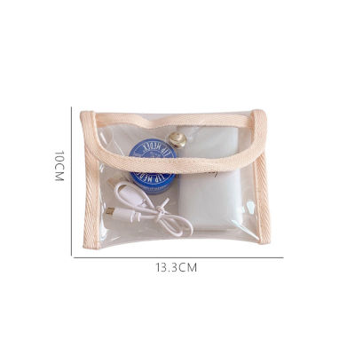 Hand Purse Storage Bag Wallet Card Holder Key Holder Stationery Storage PVC Storage Bag PVC Purse