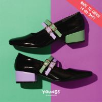 YOUNGS MJ DOUBLE STRAP ?สั่งทำสีสันที่ชอบ  ? ? ( MADE TO ORDER 14-20 DAY ) ?