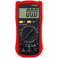 VC890D Digital Multimeter True RMS Capacitor 2000uF 20A AC DC Voltage Current Capacitance Tester Meter Backlight Electrical Trade Tools Testers