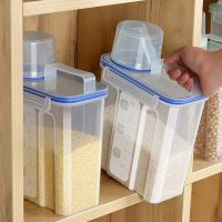 Airtight Food Storage Containers Cereal Dispenser Bulk Container Storage Rice Dispenser Grain Dispenser Kitchen Organizer