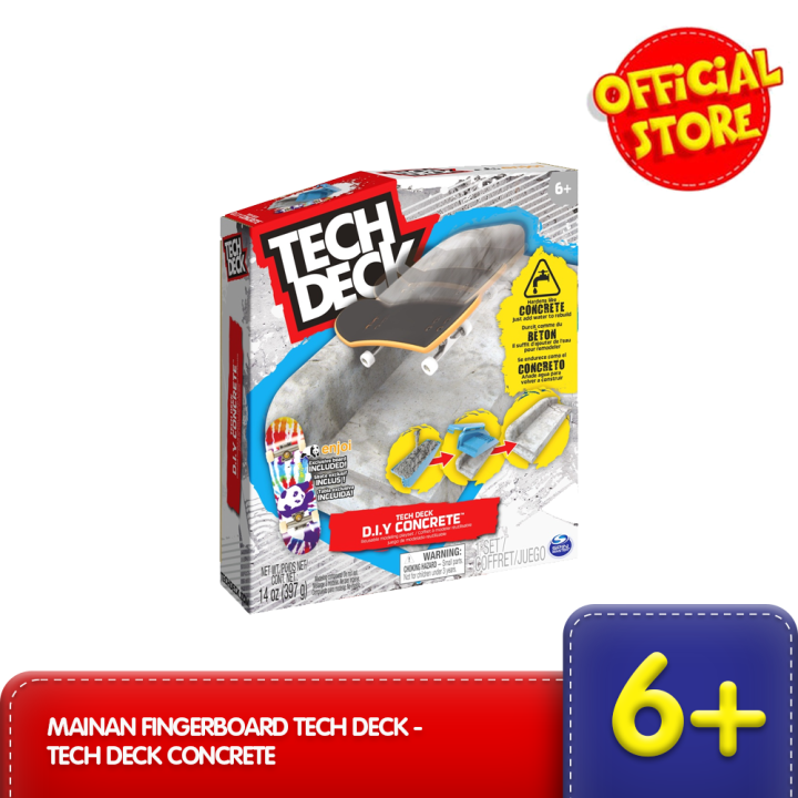 Mainan Fingerboard Tech Deck Tech Deck Concrete Lazada Indonesia