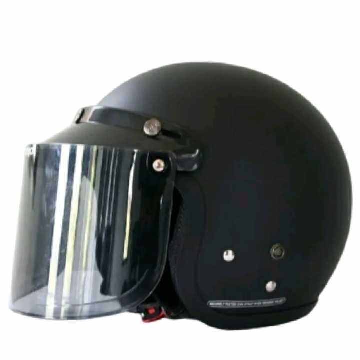 Helm Cargloss CF warna Hitam doff | Lazada Indonesia