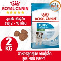 [หมดอายุ2023] Royal Canin สูตร MINI PUPPY 2kg อาหารเม็ด สำหรับลูกสุนัข พันธุ์เล็ก อายุ 2 - 10 เดือน