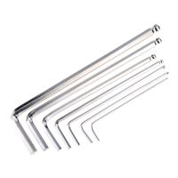 1PCS 1.5mm 2mm 2.5mm 3mm 4mm 5mm 6mm Durable Ball End Hex Wrench Allen Key Hand Tools Metric Allen Nickel Plating Hexagon Keys