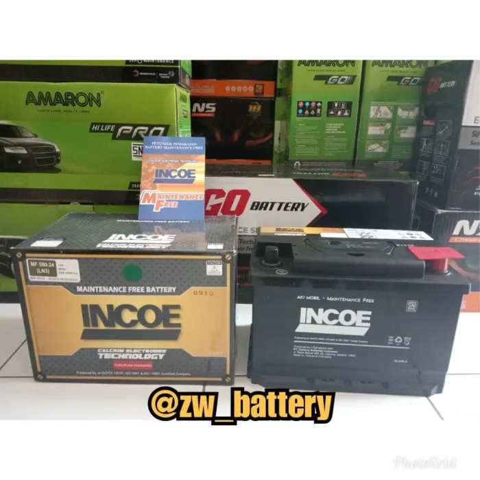 Aki Mobil Mercedez All Series 58024 Incoe Astra Mf Aki Kering 12V 80Ah