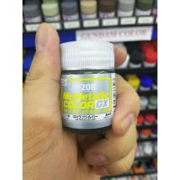 สีเมทัลลิก MR.METALLIC COLOR GX208 SILVER 18ml