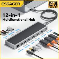 Essager USB Type C ฮับ USB USB C ไปยัง HDMI-USB ที่เข้ากันได้ USB 3.0แท่นวางมือถือสำหรับ Macbook Pro Ipad Pro อะแดปเตอร์ USB PD 100W/60W