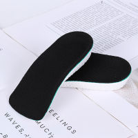 1 Pair Shoe Insoles Breathable Half Insole Heighten Heel Insert Sport Shoes Pad Cushion Unisex 1.5-3.5cm Height Increase Insoles