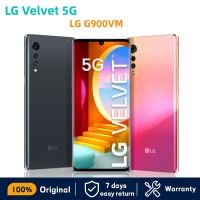 【No Thai language】LG VELVET 5G LG G900VM ORIGINAL US 6.8 นิ้ว OCTA CORE 6GB RAM 128GB ROM 48MP 5G SIME SIM SIMELPHOS