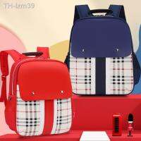 นักเรียนหญิง Kindergarten school bag set print logo training high quality mens and womens baby backpack British wind children