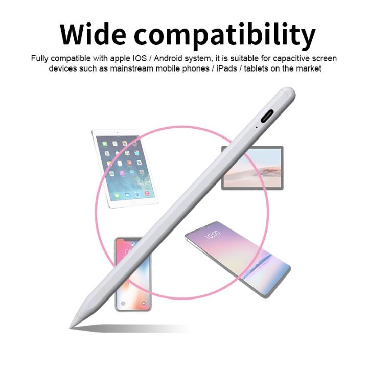 ปากกา-stylus-สากลปากกาชาร์จได้สำหรับแท็บเล็ต-redmi-galaxy-แทบเล็ต-โทรศัพท์-ipad