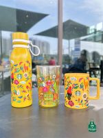 Starbucks Cup 2023 Coffee Origin Peru Chunkui Ceramic Mug ถ้วยแก้วฉนวนกันความร้อนสองชั้น