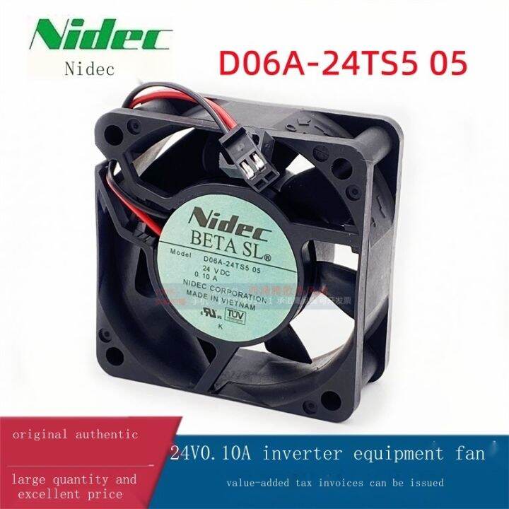 Original Genuine Japanese NIDEC D06A-24TS5 01 05 24V 6025 Inverter ...