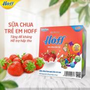 DATE T1 2022 24 HỘP SỮA CHUA HOA QUẢ HOFF MIX 4 VỊ  CHUỐI,TÁO, TỰ NHIÊN,