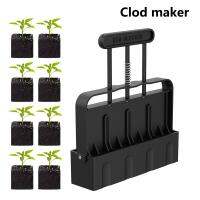 Mini Planting Vegetables Manual Soil Clod Maker Hand-Held Soil Block Making Gadget Non Slip Soil Blocking Tool