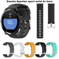 สำหรับ Suunto Spartan Sport Wrist HR Baro สายนาฬิกาซิลิโคนอย่างเป็นทางการสร้อยข้อมือกันน้ำเปลี่ยน Smartwatch Accessorie เครื่องมือ