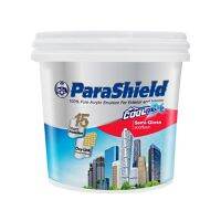 ( Promotion+++) คุ้มที่สุด สีน้ำทาภายนอก Parashield Coolmax BASE A กึ่งเงา 1 แกลลอน สีน้ำอะคริลิกเกรดอัลตร้าพรีเมียม กันร้อน สะท้อนพลังงานแสงอาทิตย ราคาดี อุปกรณ์ ทาสี อุปกรณ์ ทาสี บ้าน อุปกรณ์ ทาสี ห้อง อุปกรณ์ ใน การ ทาสี