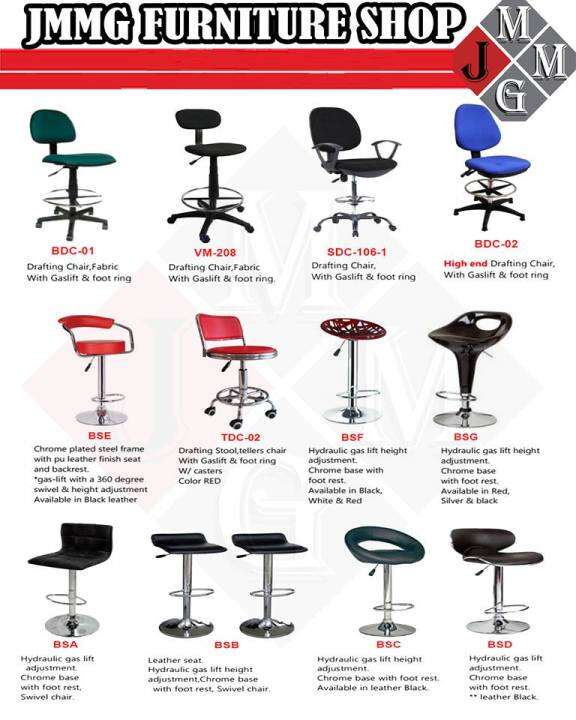 BAR STOOL DRAFTING CHAIR Lazada PH
