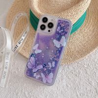 SNOOTORY ใสรูปฝีเสื้อกลิตเตอร์นิ่มสำหรับ iPhone 11,สำหรับ iPhone 14 Pro Max 13 12เคสครอบโทรศัพท์