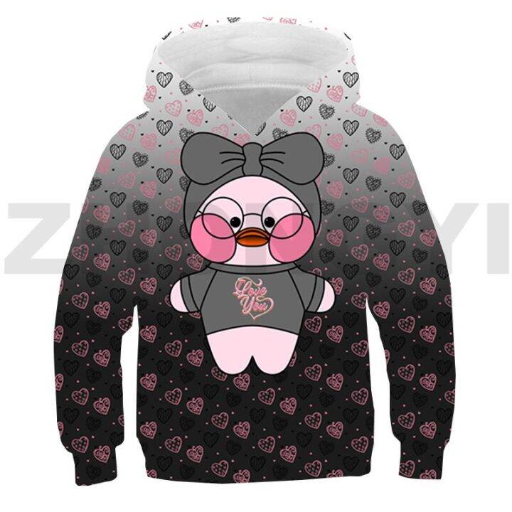 สัตว์-lalafanfan-เป็ด-3d-hoodies-ชาย-kawaii-การ์ตูนเสื้อสาวแขนยาวเด็กทุกวันสวมใส่อะนิเมะ-streetwear