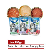 PATE CHO MÈO CON SNAPPY TOM 150G -Nông Trại Thú Cưng