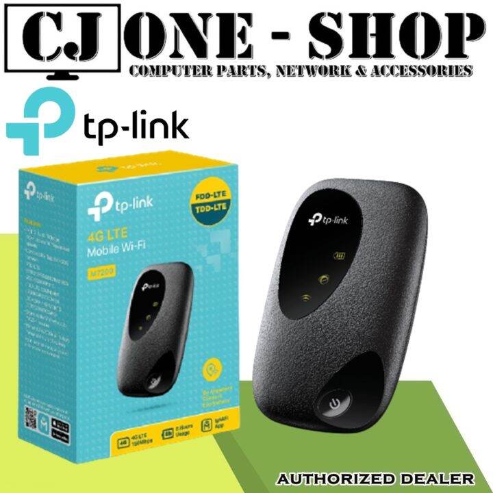 TP Link M7200 4G LTE Mobile Wi Fi Pocket WiFi Open Line Travel WiFi TP LINK TPLINK Lazada PH