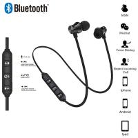 XT-11 Magnetic Bluetooth Earphone V4.1 Stereo Sports Waterproof Earbuds Wireless in-ear Headset with Mic for iPhone Samsung Over The Ear Headphones