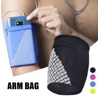 ◕❀ Reflective Armband Outdoor Running Arm Band Mobile Phone Bag Universal Sports Phone Bag Arm Sleeves Fitness Jogging Wrist Bag