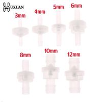 Diameter 3mm 4mm 5mm 6mm 8mm 10mm 12mm Plastic Check Valve One-Way Pagoda Inline Non-Return Gas Liquid Water Fluid Stopper