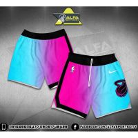 Ready Stock New City Edition - Miami Heat Pink And Sky Blue - ( SHORT ONLY )