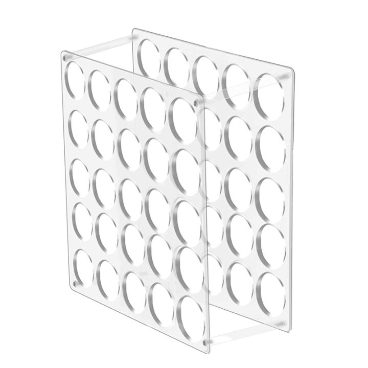 Vinyl Roll Storage 20-Holes Vinyl Storage Rack for Craft Room Vinyl Roll  Holder for up to 20 Vinyl Rolls, Acrylic Material (2-Pack) : :  Office Products