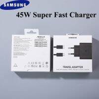 {KOLT Digital} Original SAMSUNG 45W USB C Super Fast Charger Eu/us Quick Charging Adapter EP TA845สำหรับ Galaxy S20 S20Ultra Note 20 10 Plus A91