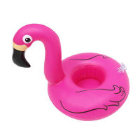 ที่วางแก้วเป่าลม ฟลามิงโก้ สีชมพู ขนาดใหญ่ Inflatable Giant Flamingo Cup Holder By Float Me Summer