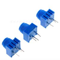 (5PCS) 3386P Precision Adjustable Resistance 1K /2K /5K /10K /20K /50K / 1M /100R/200R/500R Adjustable Potentiometer with Cap