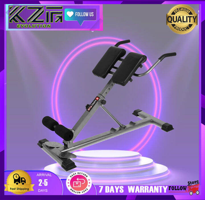 KZF EVOLUTION Roman chair workout bench Back Hyper extension exercise
