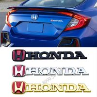 Hot New Car Body Emblem Sticker Auto Side Decorative Badge Decal for Honda Civic City Odyssey Vezel zhi