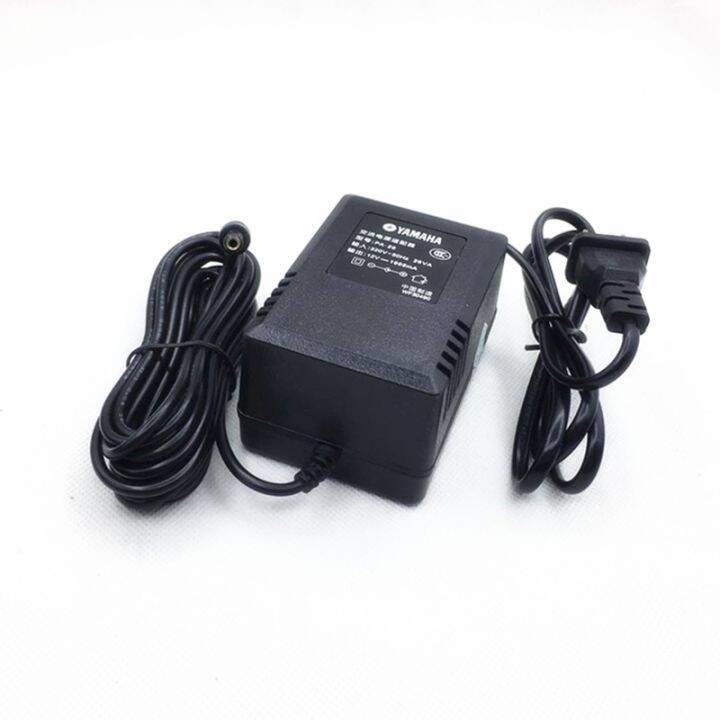 ยามาฮ่า12v100ปลั๊กไฟ0ma-เครื่องชาร์จอะแดปเตอร์สายไฟออร์แกนไฟฟ้าเครื่องแปลงสากล