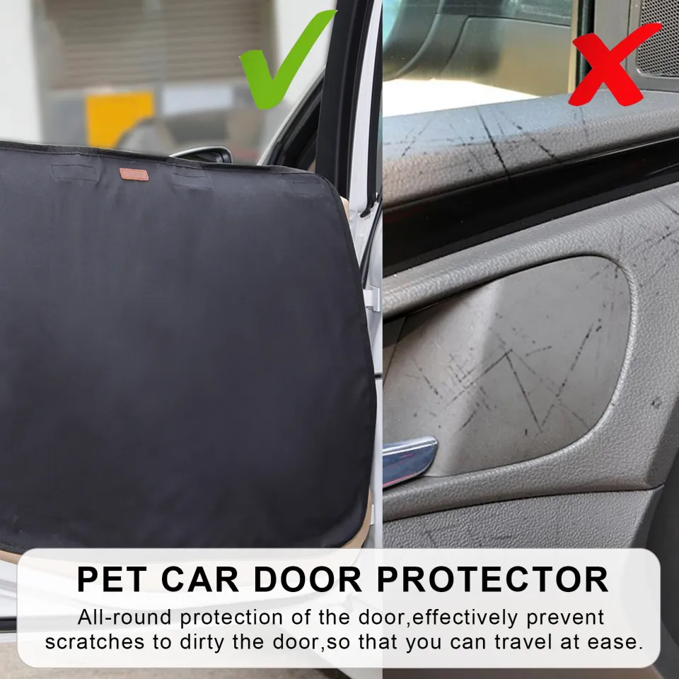 Car door clearance covers for dogs