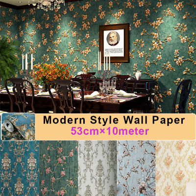 3D Modern Flower Solid Wall Stickers Removable Self Adhesive Wallpaper Bedroom TV Background Wall Room Decor