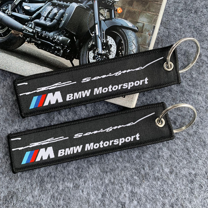 พวงกุญแจรถ-bmw-พวงกุญแจปักลายพวงกุญแจหนังไนลอนสำหรับ-bmw-ninet-s1000xr-f750gs-f800gs-f850gs-g310gs-r1200gs-r1250gs-e46-f30-e90-e60-f20-f10-e36-g30-e87