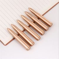 3/5/10PCS Creative Retro Bullet Shaped Ballpoint Pen Simulation Weapon Pen Promotion Small Gift Stationery School Supplies