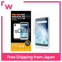 ELECOM AQUOS R2/ฟิล์มกระจก/PM-AQR2FLGG 0.33มม