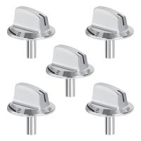 5 Packs Stove Knobs Upgrade 5304525746 Long Stem Stove Knobs Replacements, Compatible With Frigidaire Gas Stove Range Oven Knobs