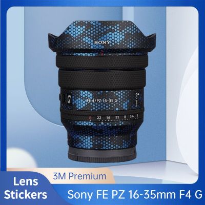 ฟิล์มห่อสติ๊กเกอร์ติดบนตัวเครื่องไวนิลสำหรับ Sony FE PZ 16-35มม. F4กรัมสติกเกอร์ป้องกันเลนส์กล้องเคลือบ SELP1635G 16-35 F4G