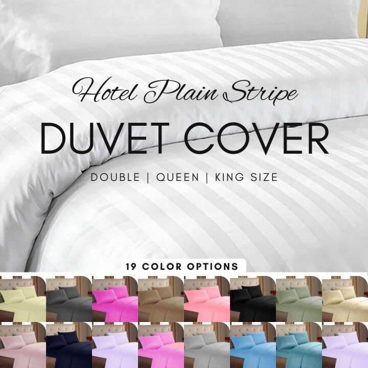 hotel quality king size duvet cover